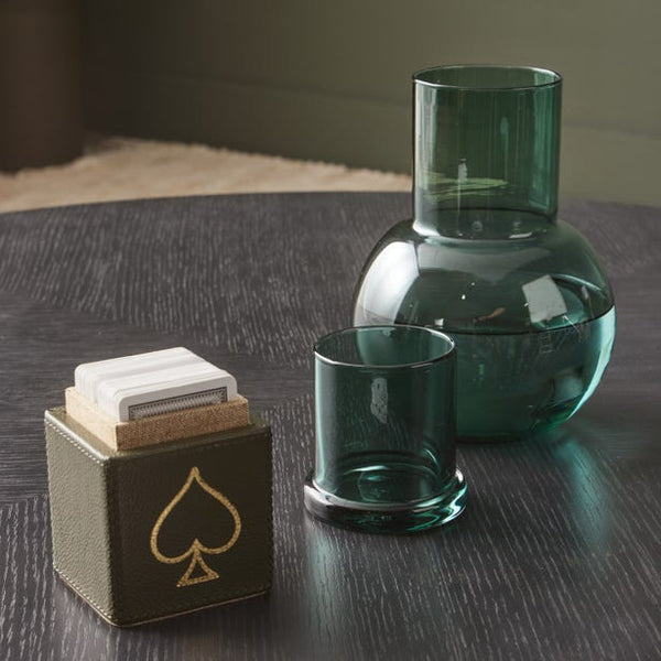 Handcrafted bulb-shaped Carafe