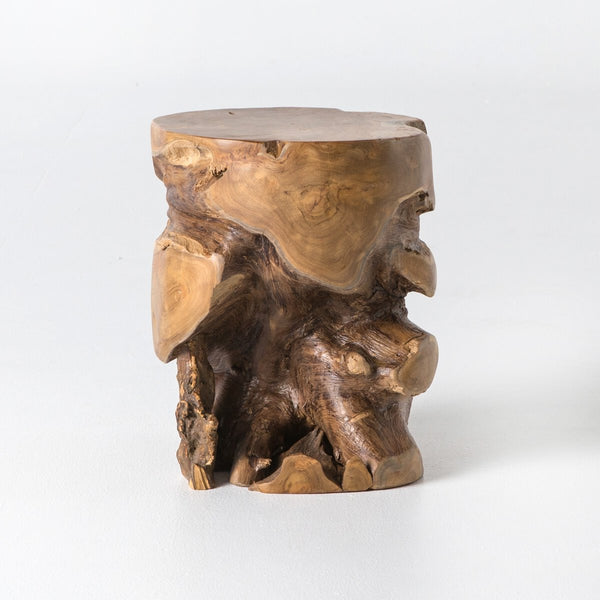 Aged Teak Stool