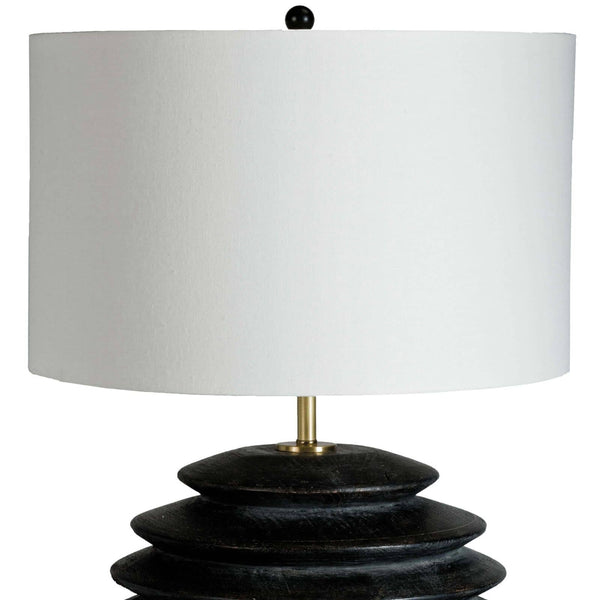 Coastal Living Accordion Table Lamp Round - The Accordion is a gorgeous birch table lamp, whic