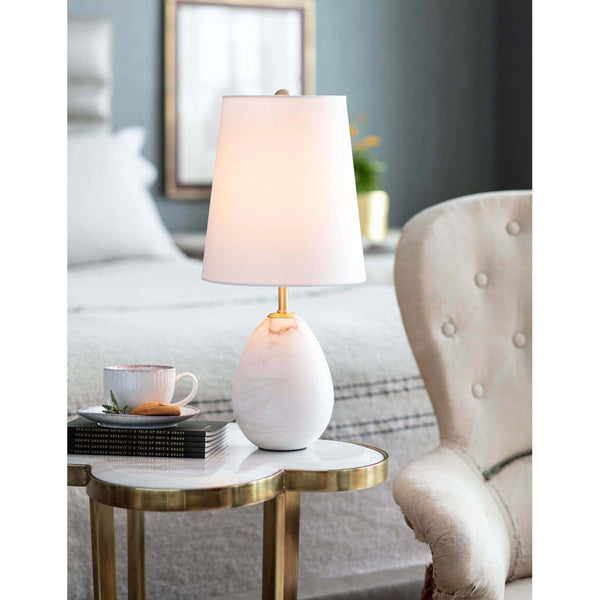 Jared Alabaster Mini Lamp - Jared Mini Lamp transcends trends with its classic