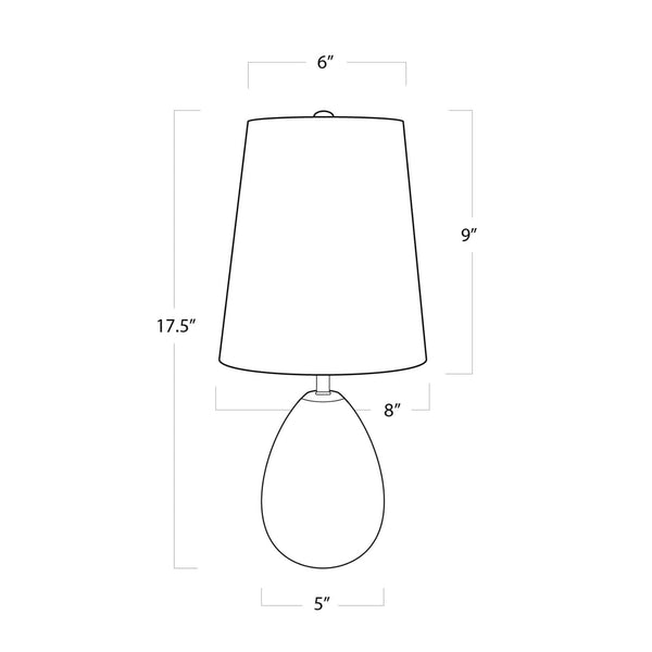 Jared Alabaster Mini Lamp - Jared Mini Lamp transcends trends with its classic