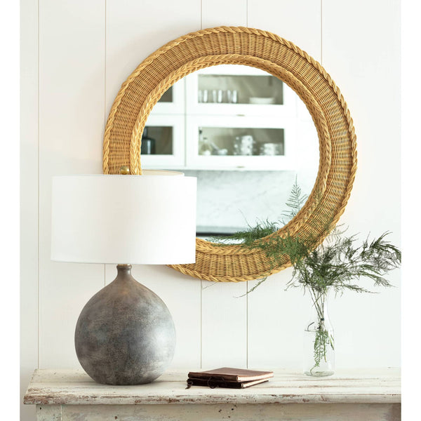 Dover Ceramic Table Lamp - With its beautiful earthen tones, natural texture,