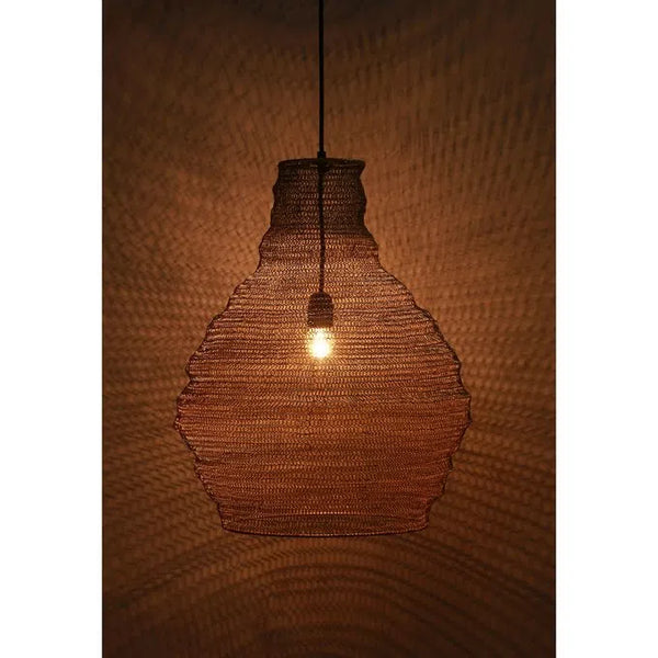 Gold Wired Ceiling Pendant