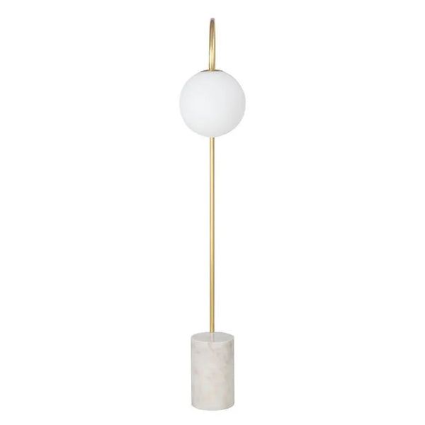 Satin Brass Floor Lamp