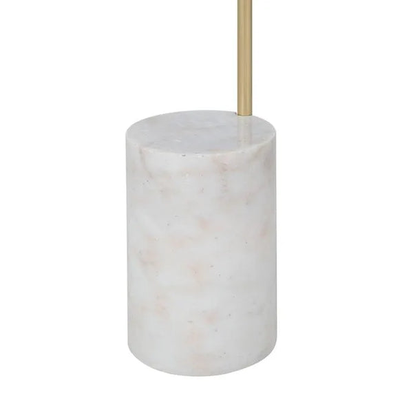 Satin Brass Floor Lamp