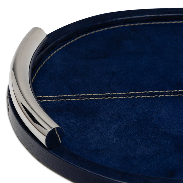 Hayes Leather Tray Oval