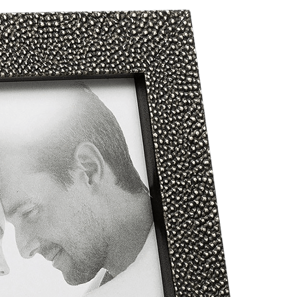 Elegant Fog Shagreen Picture Frame