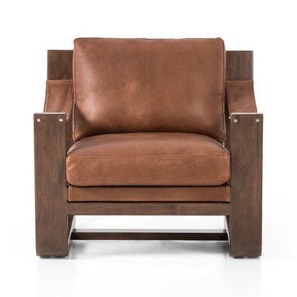 Leather Sling Chair