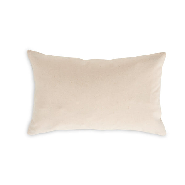 Handwoven Ivory Pillow - 14x20