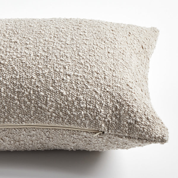 Sand Boucle Pillow - 12x28