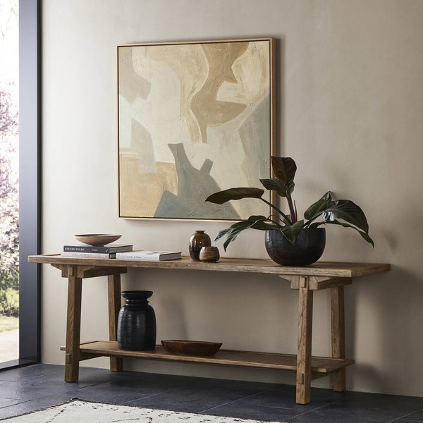 Distressed Console Table