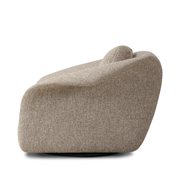 Swivel Winged Chair