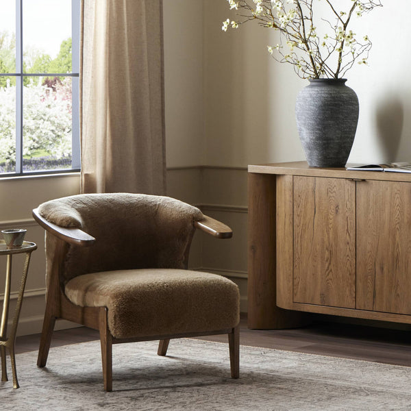 Shearling Chair