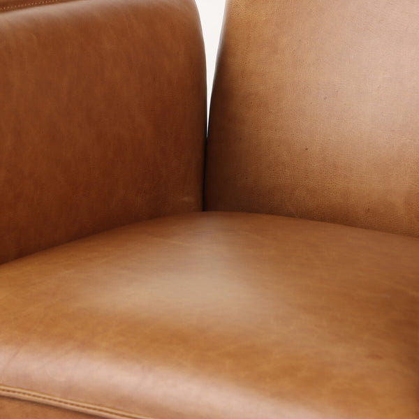 Saddle Leather Desk Chair