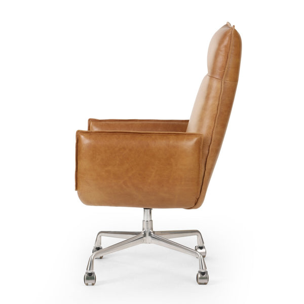 Saddle Leather Desk Chair