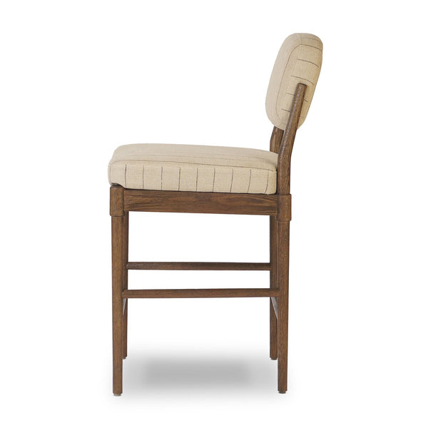 Pinstripe Counter Stool