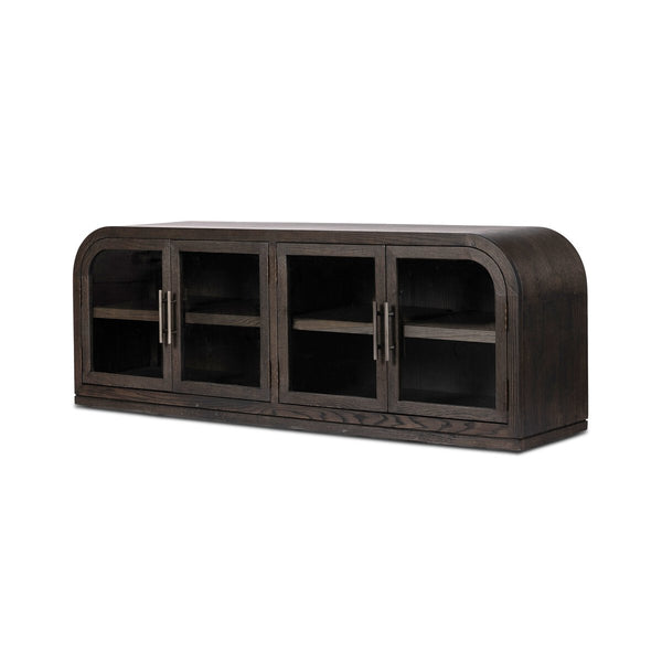 Rounded Media Console