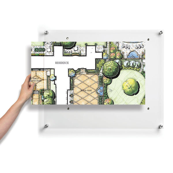 Easy Change Lucite Float Frame + Magnets