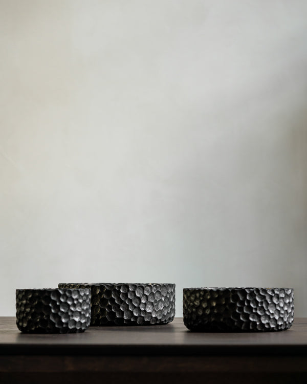 Black Bowls - Set of 3