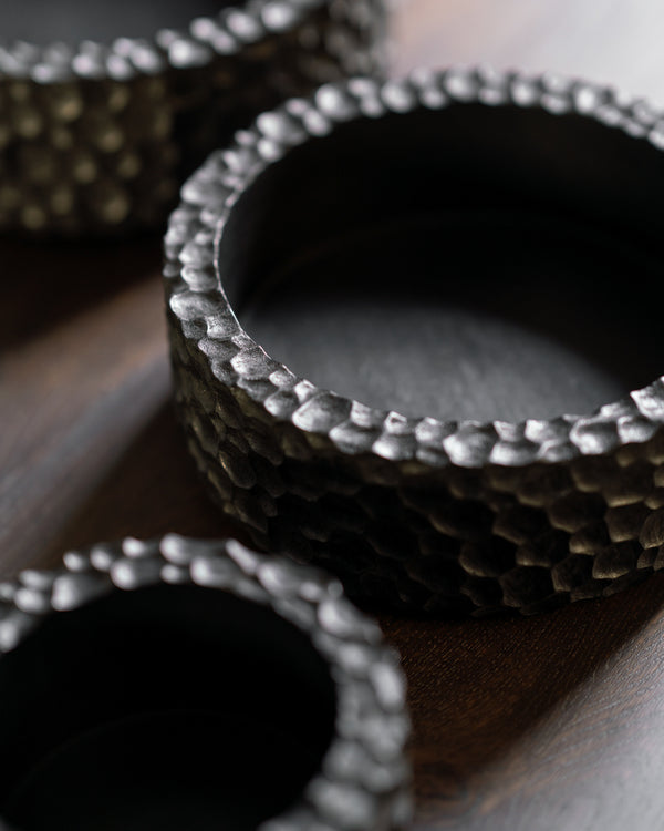 Black Bowls - Set of 3