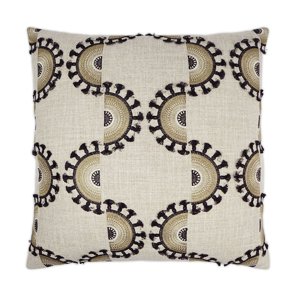 Sunburst Tassel Pillow