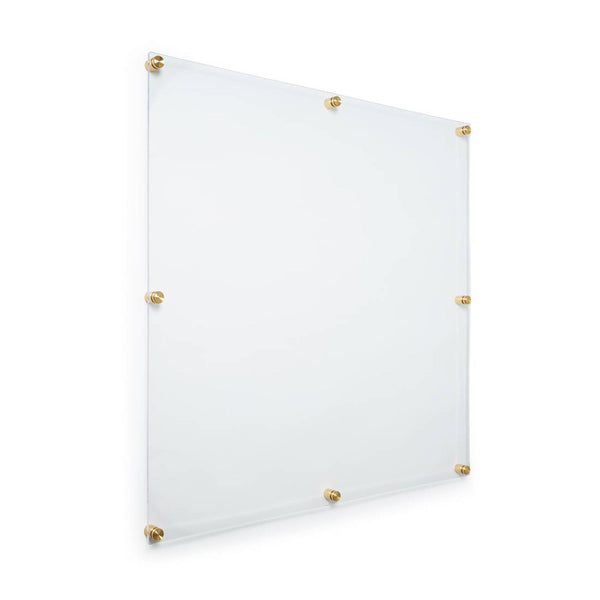 Floating Clear Acrylic Scarf Frame