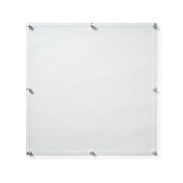 Floating Clear Acrylic Scarf Frame