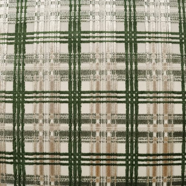 Luxe Plaid Emerald Pillow