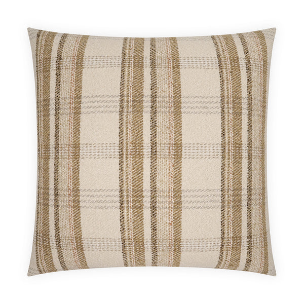 Fawn Plaid Pillow - 24x24