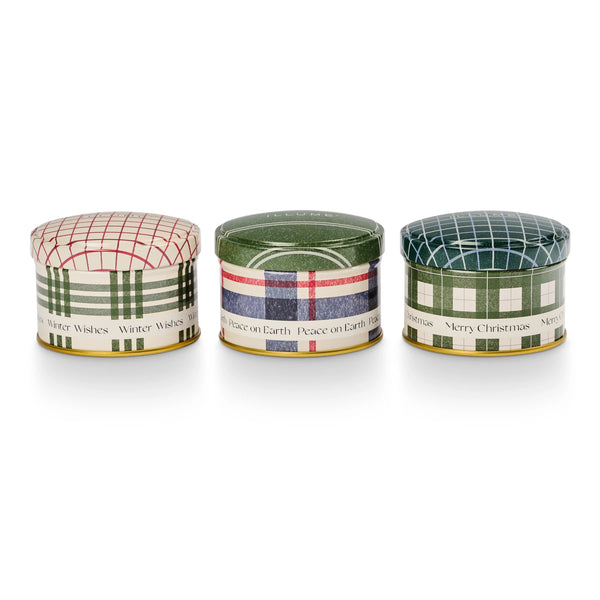 Balsam & Cedar Candle - Set of 3