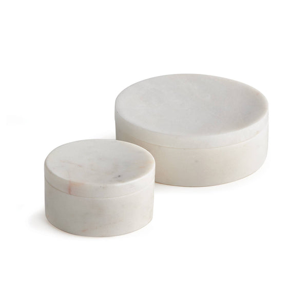 Amani Round Lidded Box - Set of 2