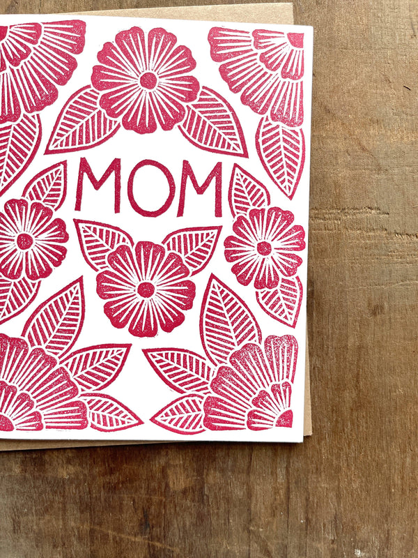 "Mom," Greeting Card