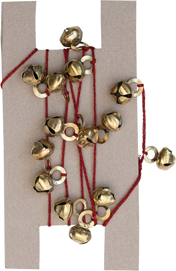 Antique Brass Bell Garland