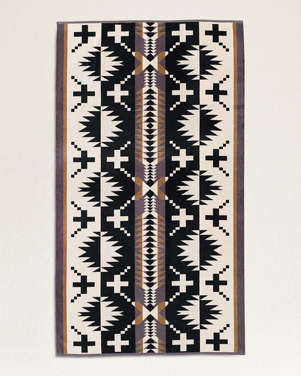 Oversized Jacquard Spa Towel