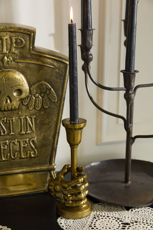 Skeleton Candleholder