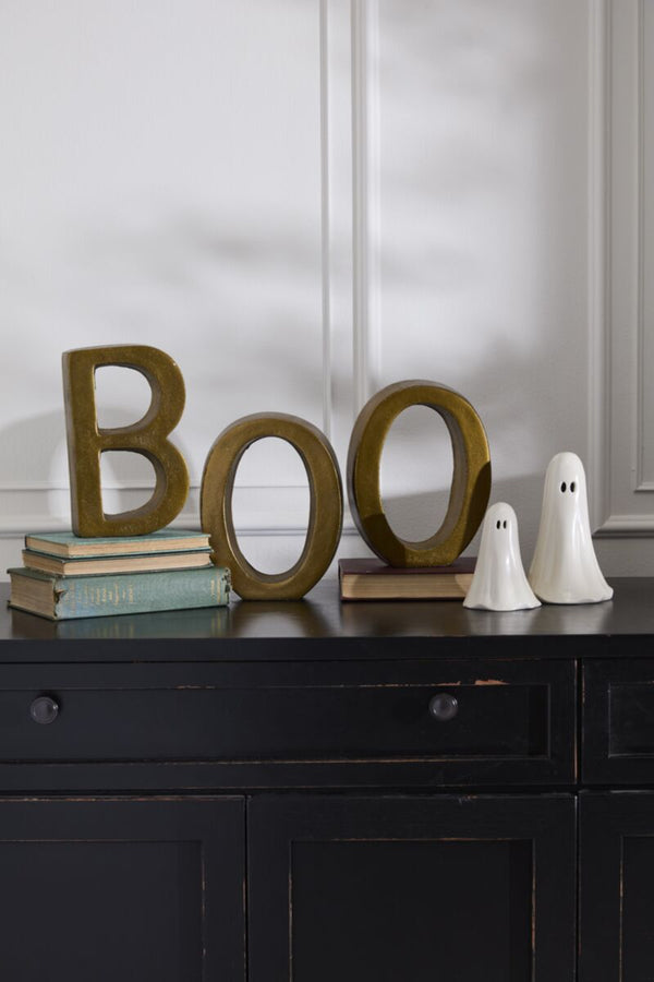 BOO Mantel Letters