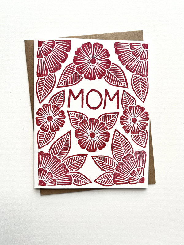 "Mom," Greeting Card