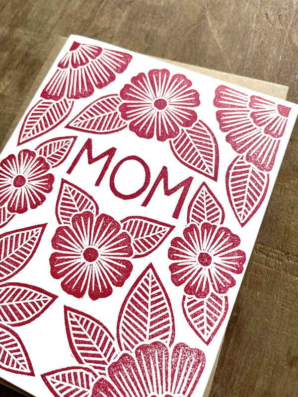 "Mom," Greeting Card
