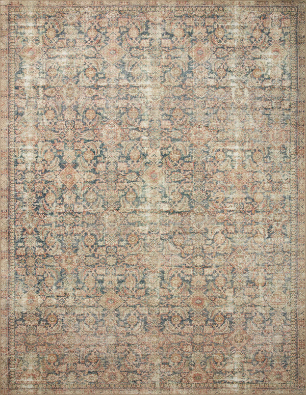Angela Rose x Loloi Aubrey Navy / Multi 8'-3" x 11'-3" Area Rug