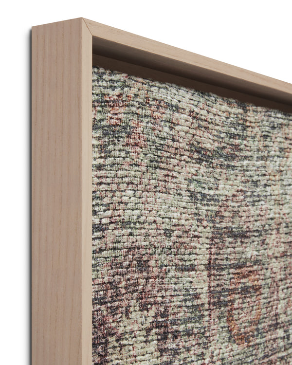 Amber Lewis x Loloi Palermo Rust / Multi 2'-2" X 2'-2" Wall Art