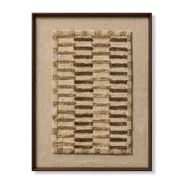 Amber Lewis x Loloi Descanso Ivory / Beige 2'-8" x 3'-6" Wall Art