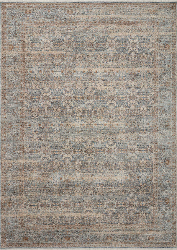 Angela Rose x Loloi Blake Ocean / Mocha 9' x 13' Area Rug