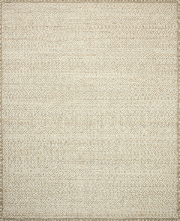 Amber Lewis x Loloi Bowie Ivory / Taupe 9'-6" x 13'-6" Area Rug