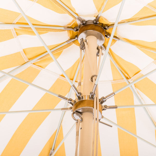 The Patio Umbrella / Crew Mimosa Yellow Stripe