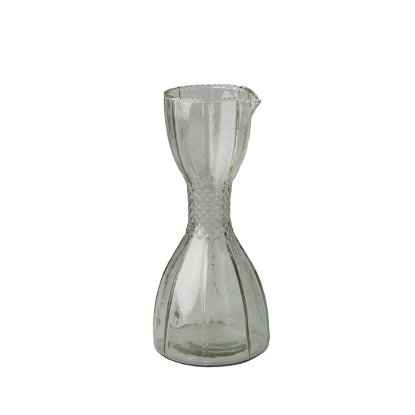 Ruffle Glass Carafe