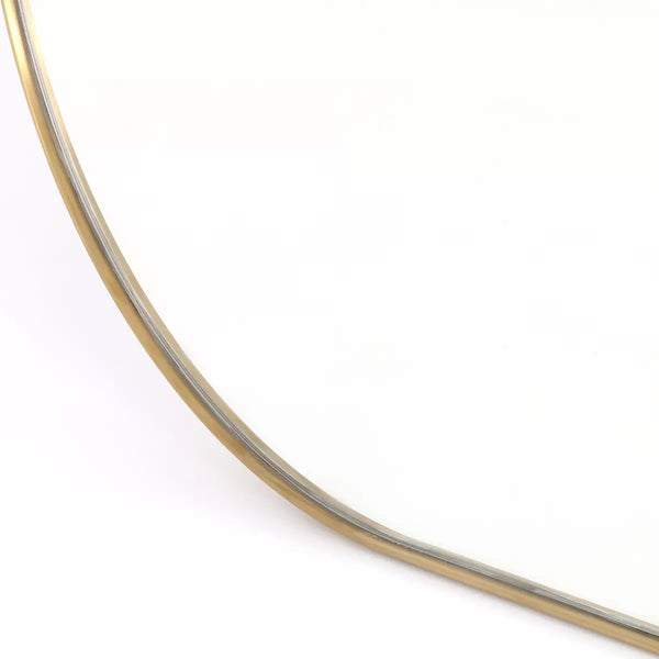 Polished Brass Mirror