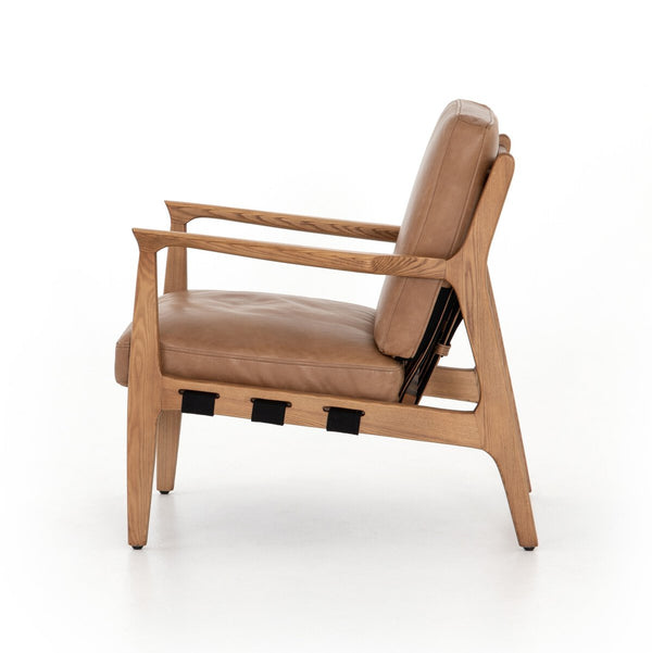 Copper Leather Chair