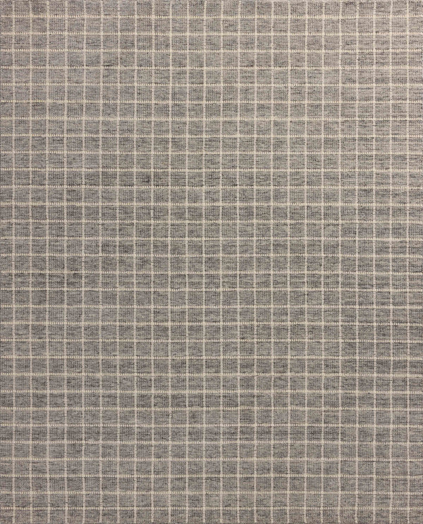 Amber Lewis x Loloi Cedar Charcoal / Ivory 9'-6" x 13'-6" Area Rug