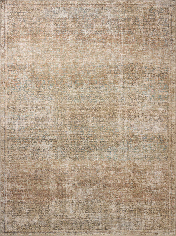 Amber Lewis x Loloi Cambria Ocean / Brick 8'-6" x 11'-6" Area Rug