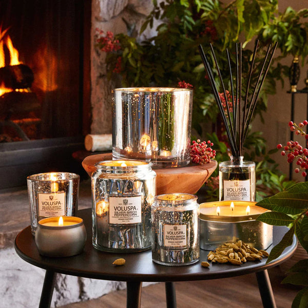 Silver Birch Peppercorn Candle